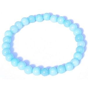 6mm Amazonite Stretch Bracelet Classic Plain